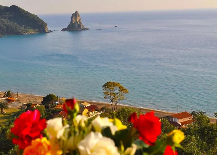 Beautiful Maria With Pool - Agios Gordios Beach, Corfu Appartamento